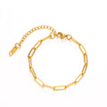 Charmily Paperclip Gliederarmband