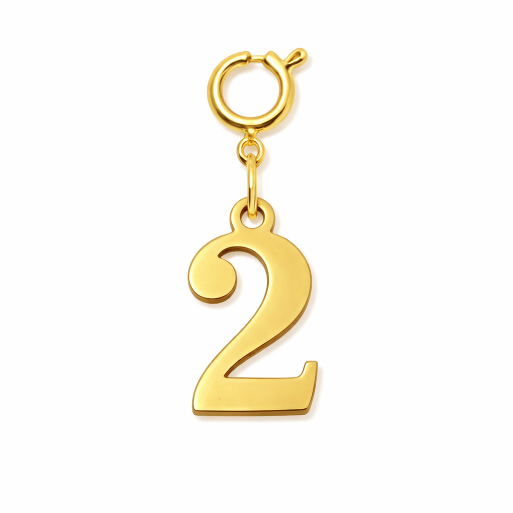 Zahlen Charm - Timeless