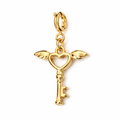 Herzschlüssel Charm