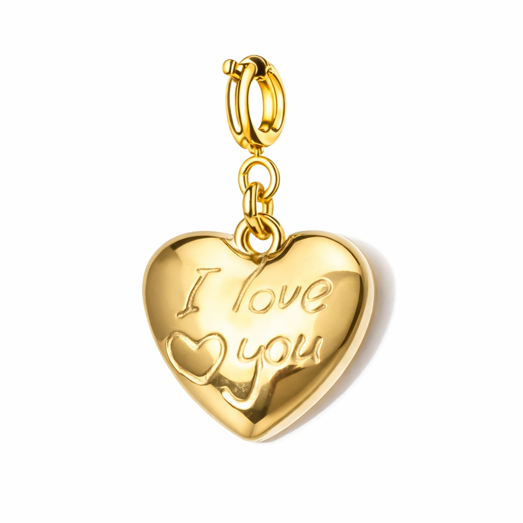 Herz Charm - Love